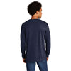 Port & Company Men's Team Navy Heather Tri-Blend Long Sleeve Tee