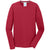 Port & Company Men's Red Long Sleeve Performance Blend Tee