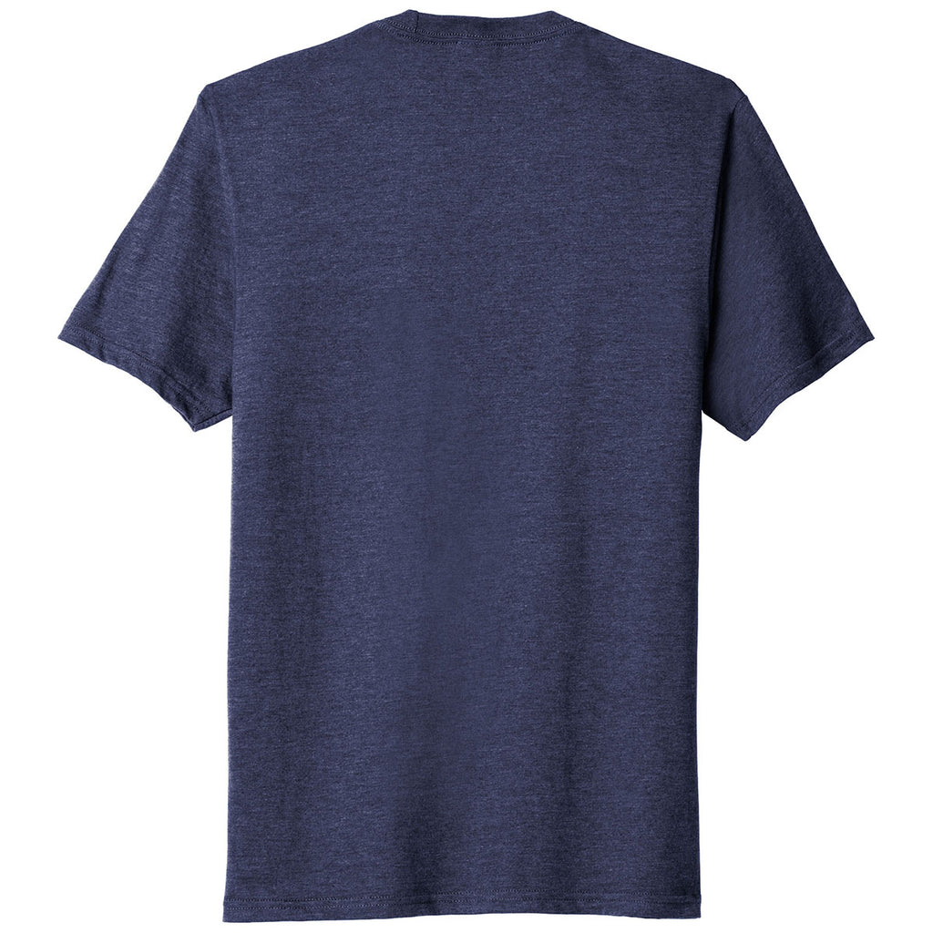 Port & Company Men's Team Navy Heather Fan Favorite Blend Tee