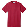 Port & Company Men's Red Core Cotton Tee