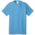 Port & Company Men's Aquatic Blue Core Cotton DTG Tee