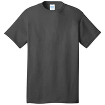 Port & Company Men's Charcoal Core Cotton DTG Tee