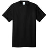 Port & Company Men's Jet Black Core Cotton DTG Tee