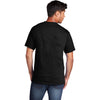 Port & Company Men's Jet Black Core Cotton DTG Tee