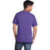 Port & Company Men's Purple Core Cotton DTG Tee