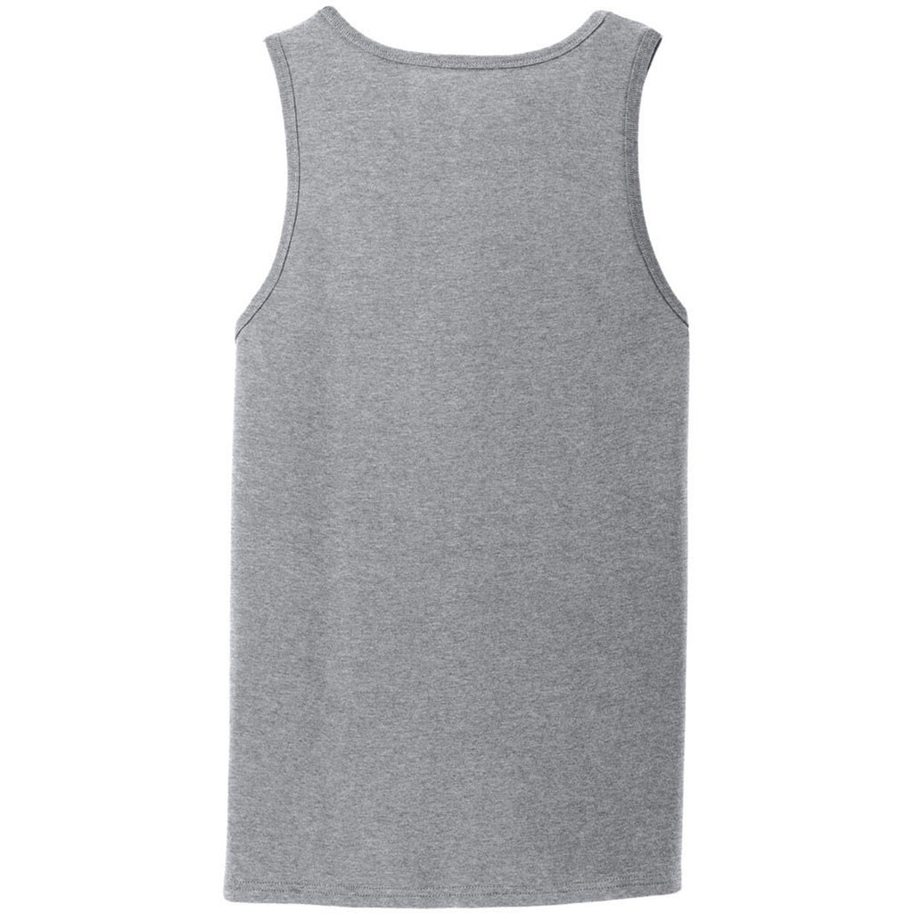 Port & Company Men's Athletic Heather Core Cotton Tank Top