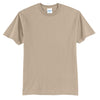 Port & Company Men's Desert Sand Core Blend Tee