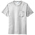 Port & Company Ash Bouncer Pocket Tee