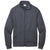 Port & Company Men's Heather Navy Core Fleece Cadet Full-Zip Sweatshirt