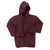 Port & Company Men's Maroon Core Fleece Pullover Hooded Sweatshirt