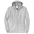 Port & Company Men's Ash Core Fleece Full-Zip Hooded Sweatshirt