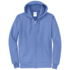 Port & Company Men's Carolina Blue Core Fleece Full-Zip Hooded Sweatshirt