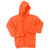 Port & Company Men's Safety Orange Essential Fleece Pullover Hooded Sweatshirt