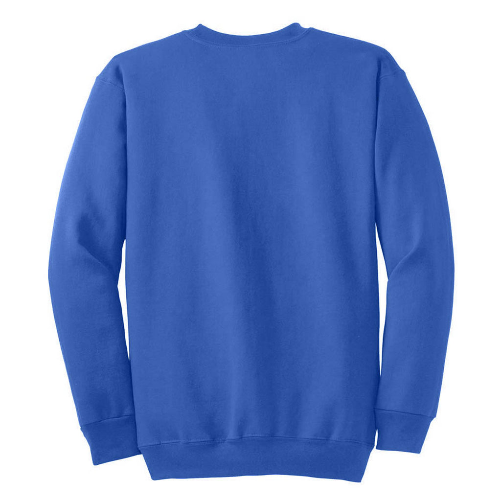 Port & Company Royal Blue Ultimate Crewneck Sweatshirt