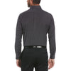 Perry Ellis Men's Caviar Black Tall Heathered Woven Shirt