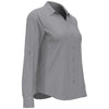 Perry Ellis Women's Quiet Shade Heathered Woven Shirt