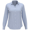 Perry Ellis Women's Little Boy Blue Heathered Woven Shirt