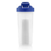 Primeline Blue 20 oz. Shaker Fitness Bottle with Bluetooth Earbuds