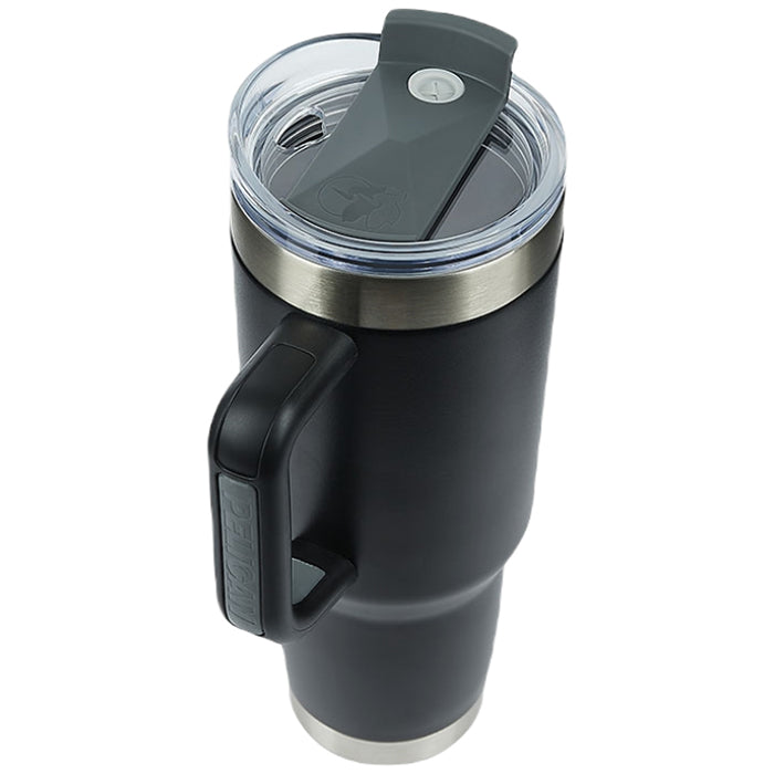 Pelican Black Porter 40 oz. Recycled Double Wall Stainless Steel Travel Tumbler