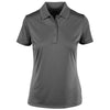 Levelwear Women's Charcoal Lotus Polo