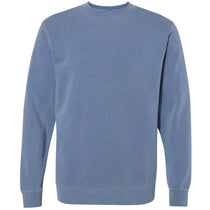 Independent Trading Co. Unisex Pigment Slate Blue Dyed Crew Neck