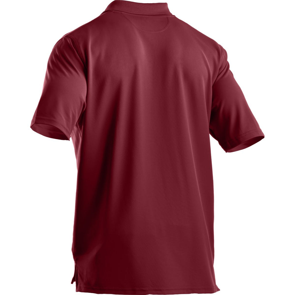 Under Armour Men's Cardinal Performance Team Polo