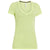 Under Armour Women's X-Ray Yellow UA Charged Cotton Undeniable S/S V-Neck