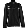 Under Armour Women's Black/White Campus Knit Full Zip