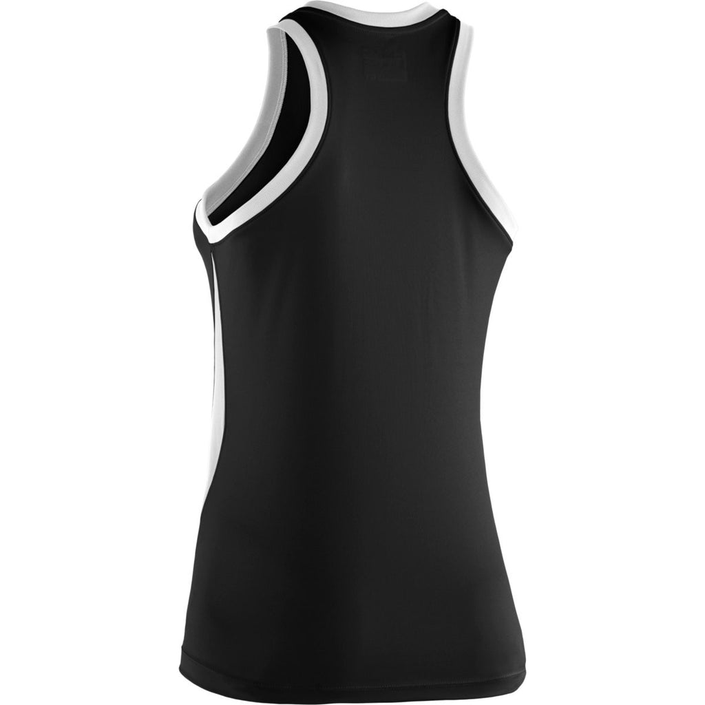 Under Armour Women's Black Recruit Sleeveless T-Shirt