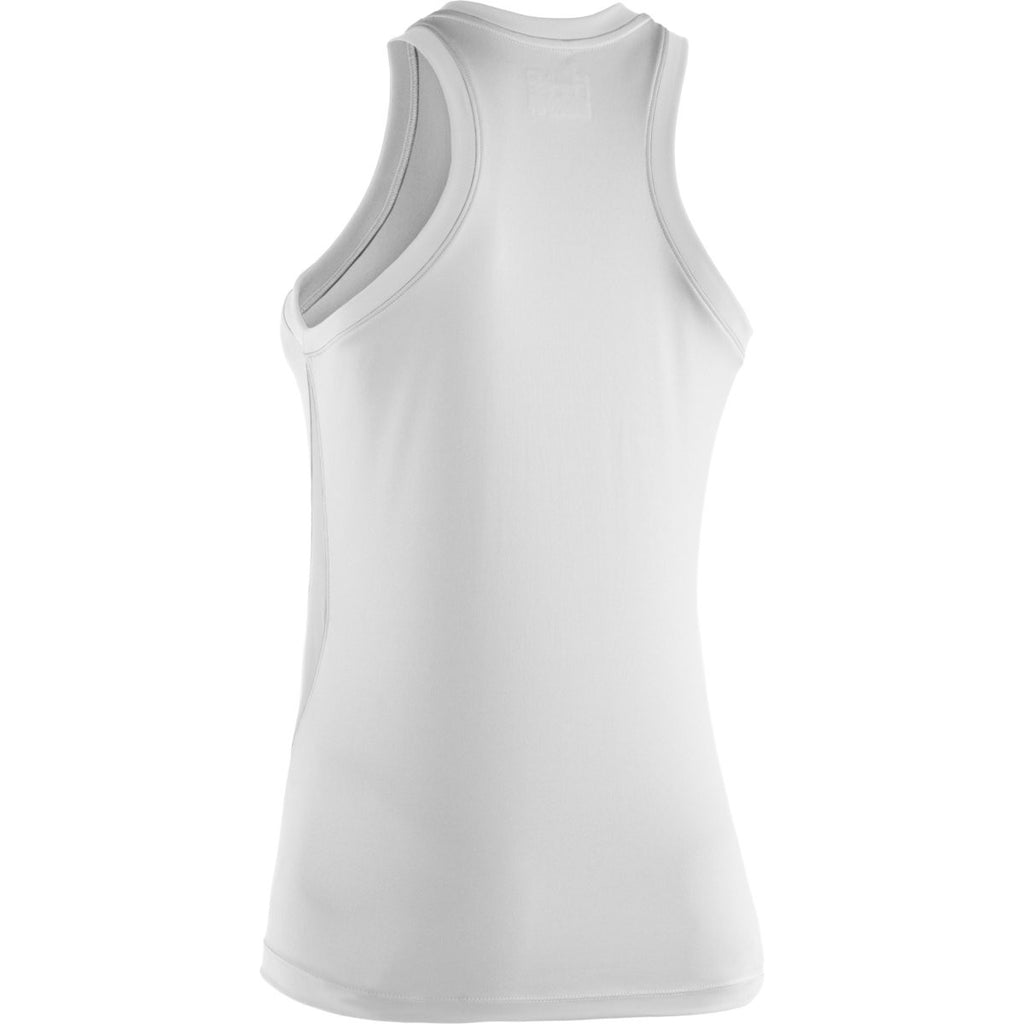 Under Armour Women's White Recruit Sleeveless T-Shirt