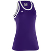 Under Armour Women's Purple Recruit Sleeveless T-Shirt