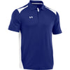 Under Armour Men's Royal/White Colorblock Polo