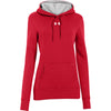 Under Armour Women's Red Rival Fleece Hoodie