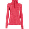 Under Armour Women's Red Twisted Tech Quarter Zip