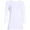 Under Armour Women's White UA Sunblock 30+ L/S