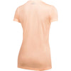 Under Armour Women's Playful Peach UA Tech Twist V-Neck