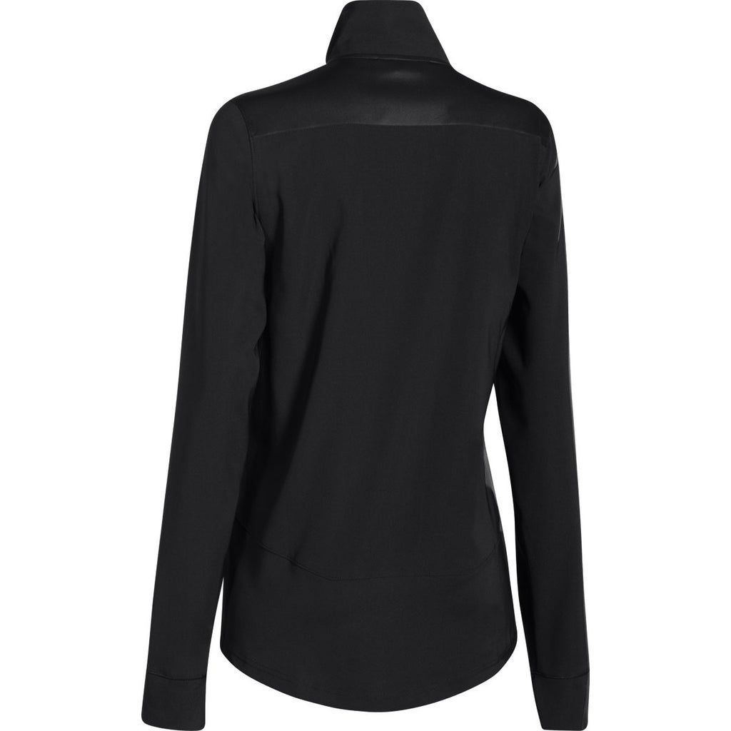 Under Armour Women's Black Pre-Game Woven Jacket