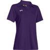 Under Armour Women's Purple Performance Team Polo