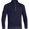 Under Armour Men's Midnight Navy Elevate Quarter Zip Sweater