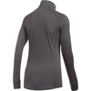 Under Armour Women's Carbon Heather/Marathon Red Tech 1/2 Zip