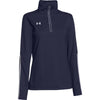 Under Armour Women's Midnight Navy Qualifier Quarter Zip