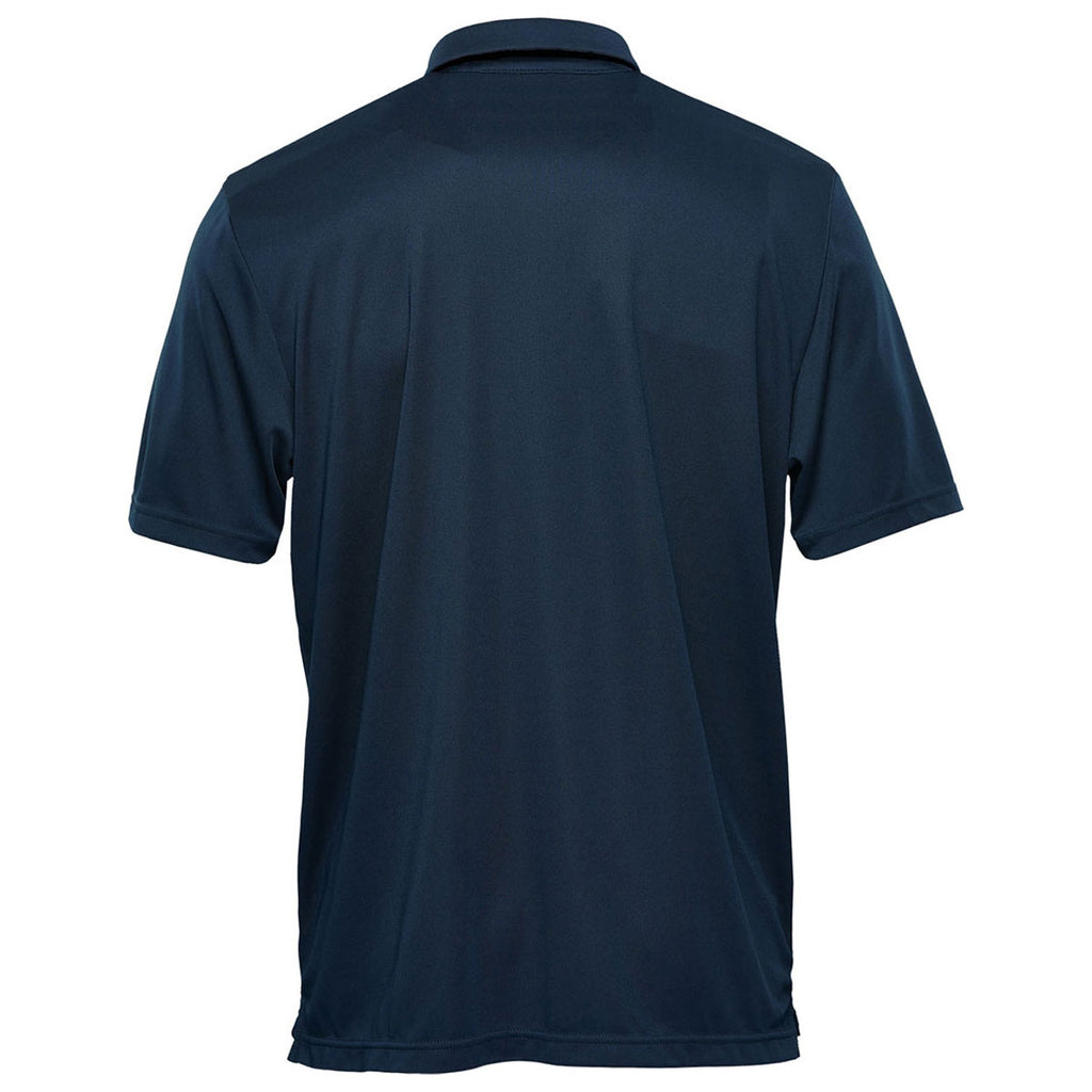 Stormtech Men's Navy Treeline Performance Short Sleeve Polo