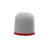 Richardson Grey/Red R-Series 2 Color Beanie