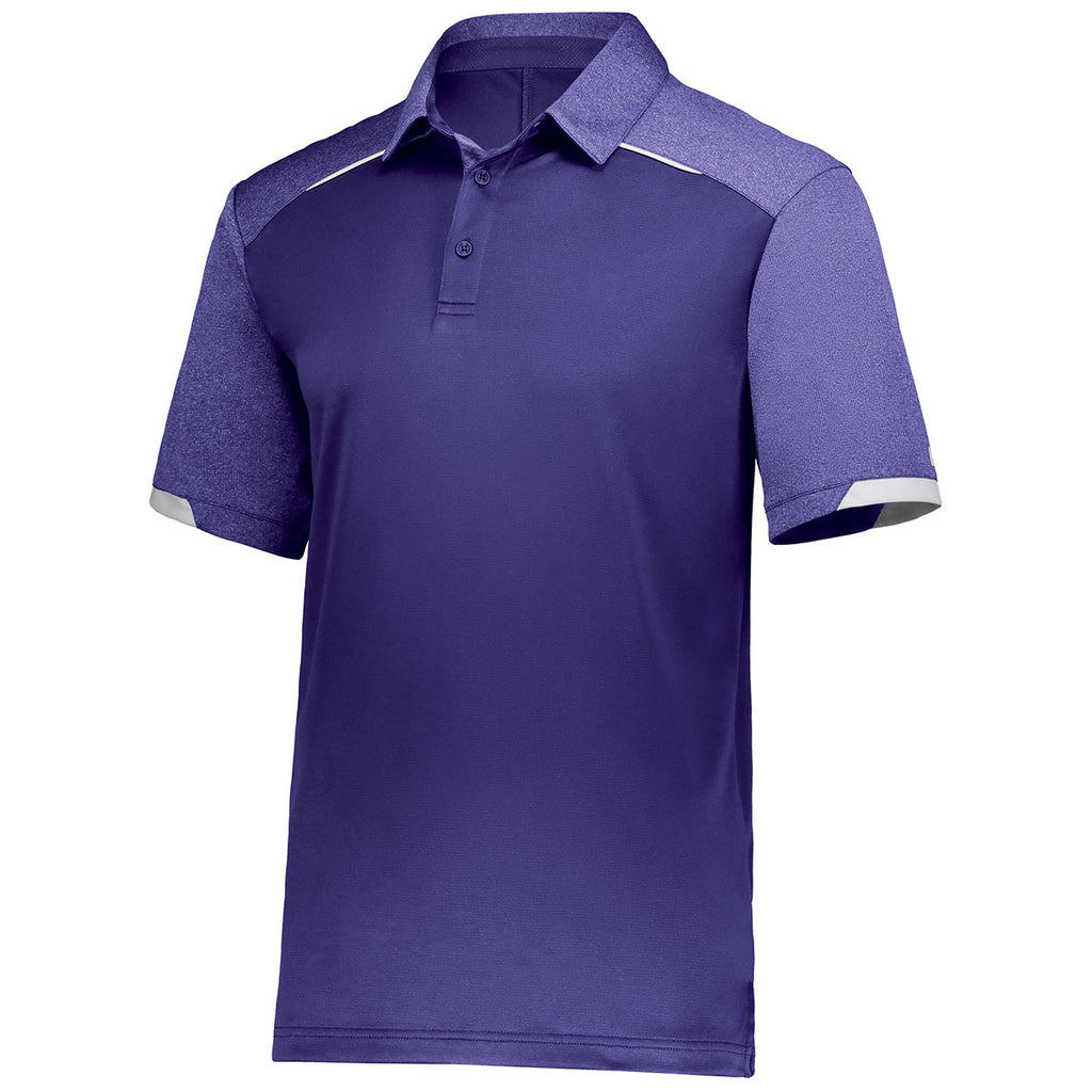 Russell Men's Purple Legend Polo