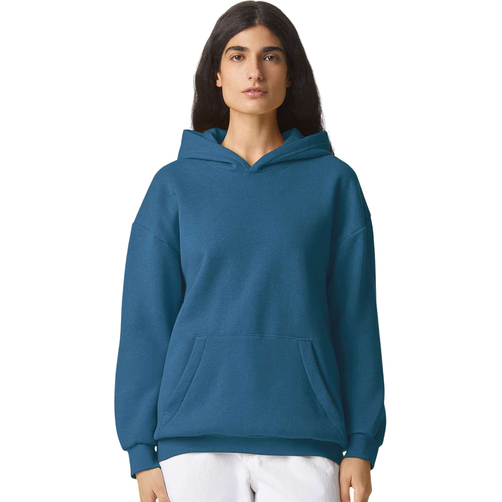 American Apparel Unisex Sea Blue ReFlex Fleece Hoodie