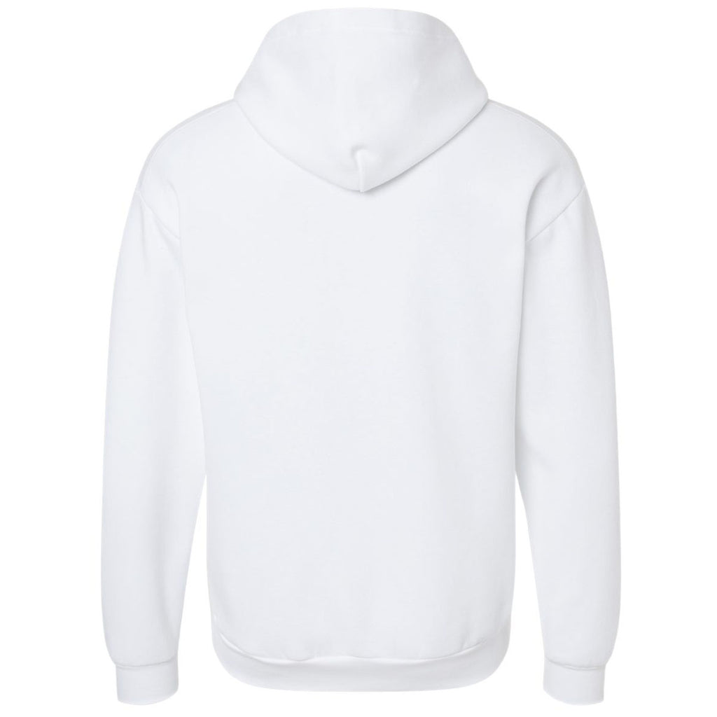 American Apparel Unisex White ReFlex Fleece Hoodie