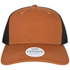 Legacy Copper Slub/Black Five-Panel Trucker Cap