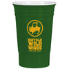 QNCH Green YUKON 17 oz. Double Wall Party Cup