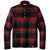 Russell Outdoors Men's Red Plaid Basin Snap Pullover