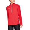 Under Armour Women's Red Qualifier Hybrid 1/2 Zip